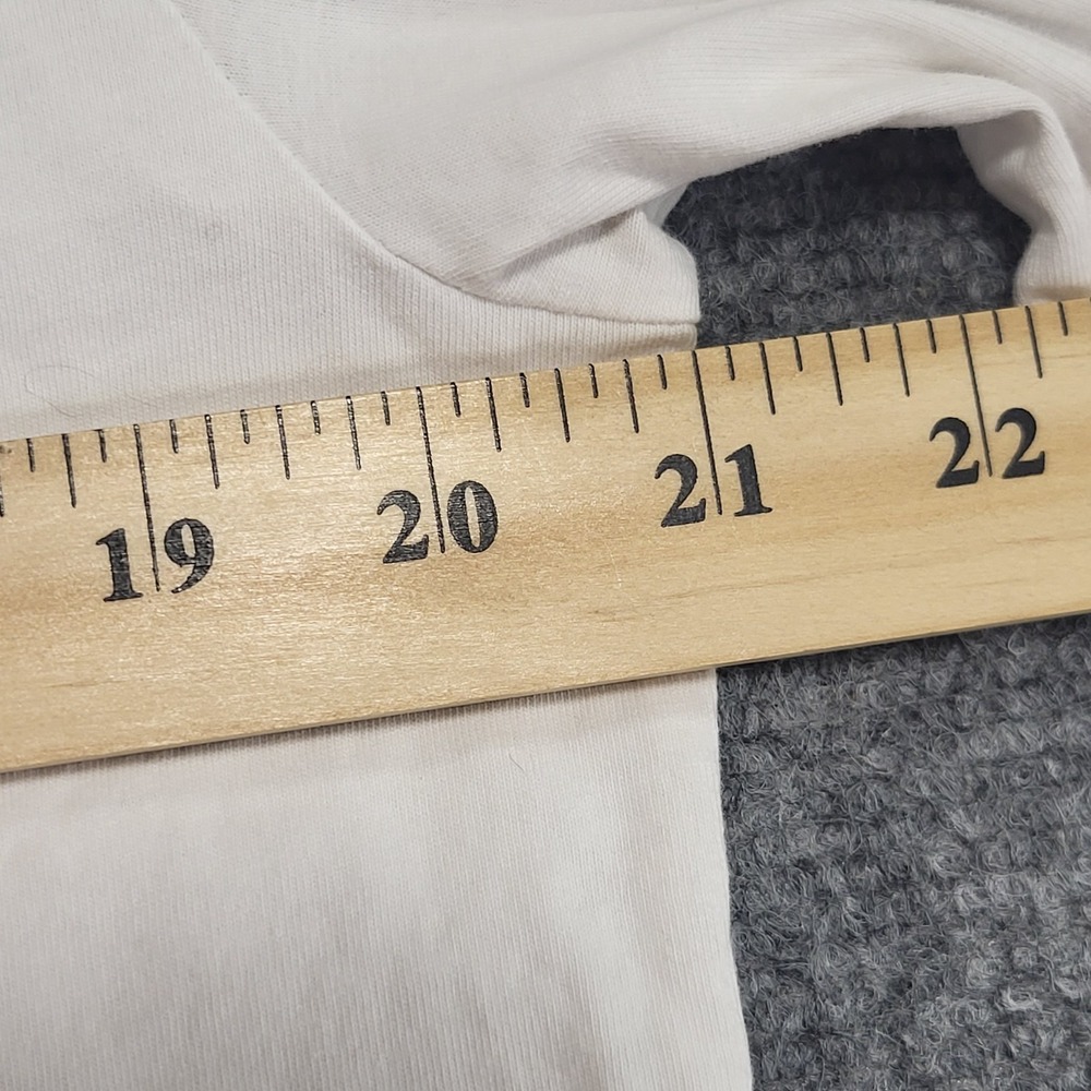 Polo Ralph Lauren Men's Long Sleeve Big Pony Hooded White T-Shirt Size Medium - Picture 13 of 14